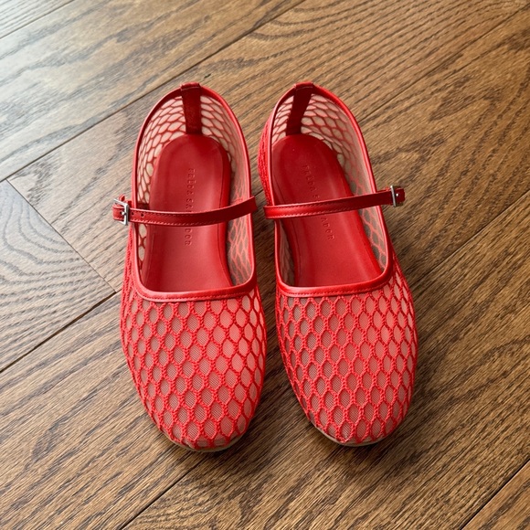 Freda Salvador Shoes - Freda Salvador Mesh Ballet Flats